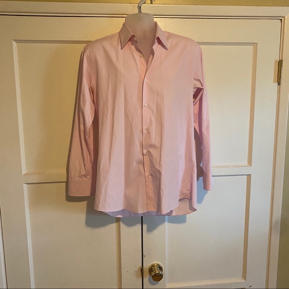 Hugo Boss Other - BOSS Hugo Boss Light Pink Dress Shirt 16 1/2 34/35